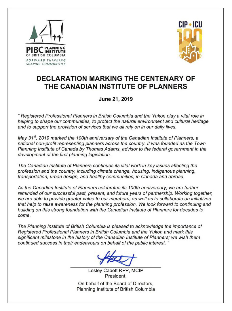 PIBC CIP-ICU Declaration