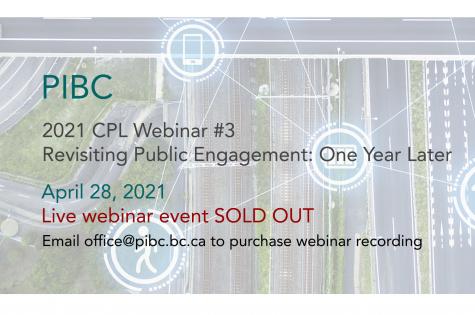 PIBC 2021 CPL Webinar 3 April 28 sold out