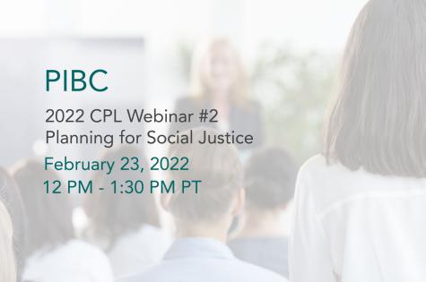 PIBC 2022 CPL Webinar 2 on Feb 23