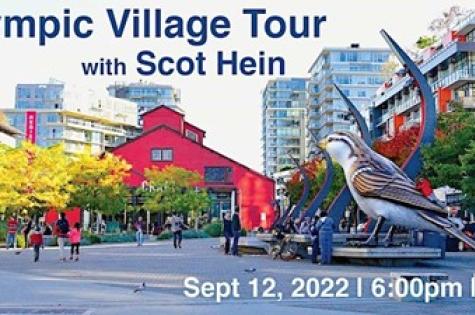 Olympic Village Walking Tour Flyer